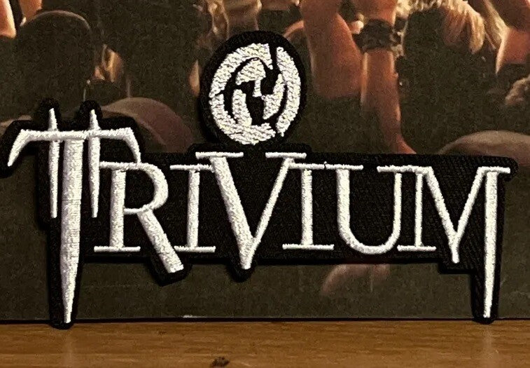  Trivium Metal Music Rock Band Badge SOSJams Sew Iron On Patch 1