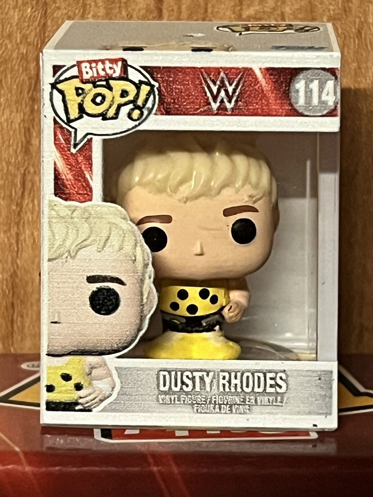 Funko Bitty Pop WWE Wrestling Dusty Rhodes Vinyl Figure Gift Collect0