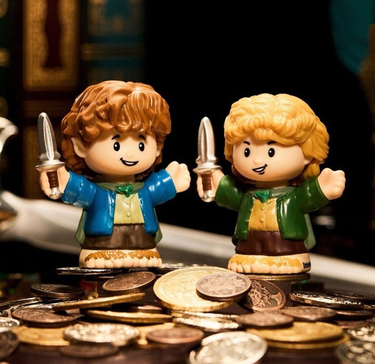 LORD OF RINGS Fisher Price Little People Collector WEATHERTOP SET LOTR Light Up