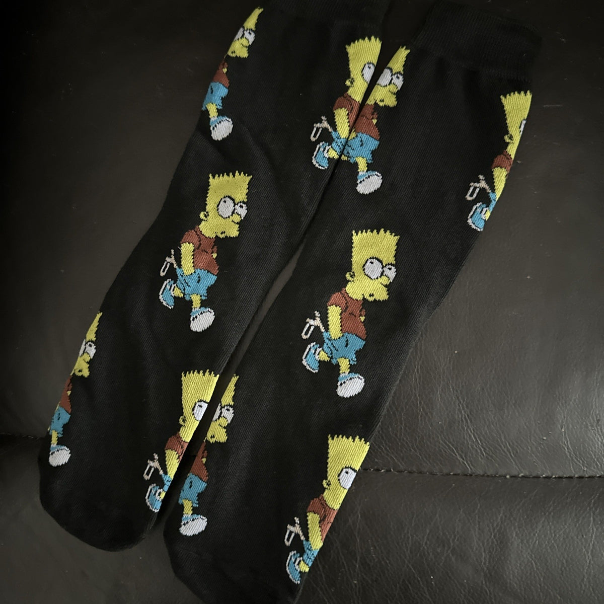 Simpsons Cotton socks Bart Simpson - UK Stock 37-45 One Size 4-10 Gift2