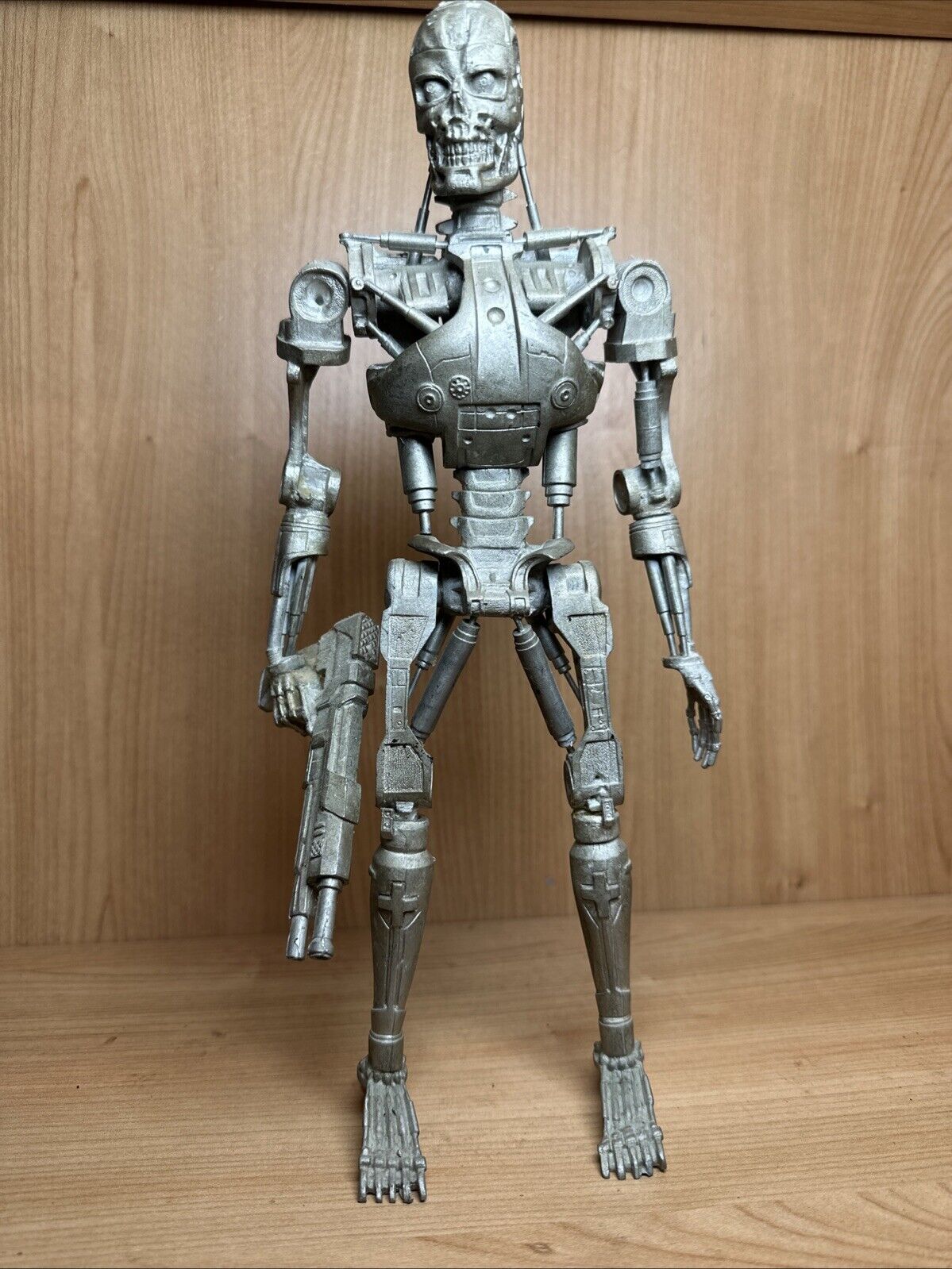 Hand Sculpted Metal Terminator ENDOSKELETON T800 30cm Schwarzenegger Comic Con