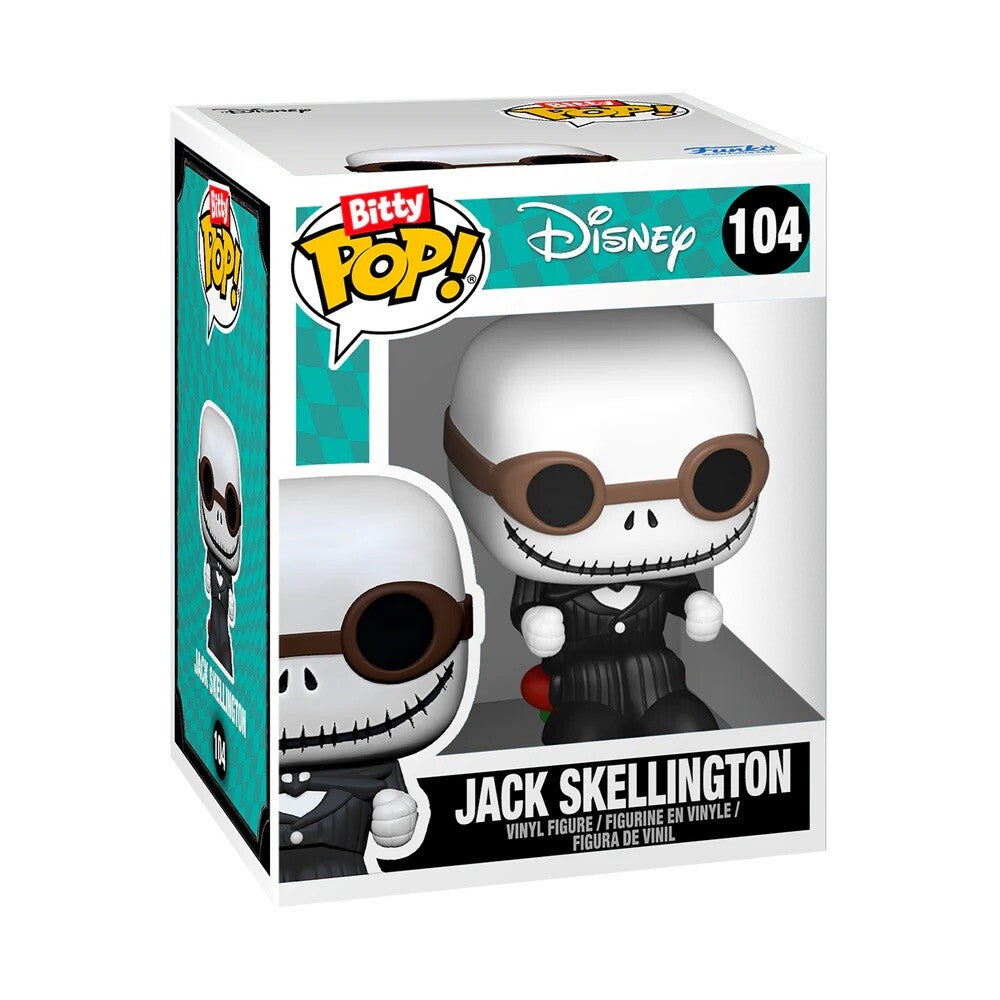 funko Jack Skellington 1st ed  Snowmobile Bitty Pop! Rides Vinyl Figure nbc8
