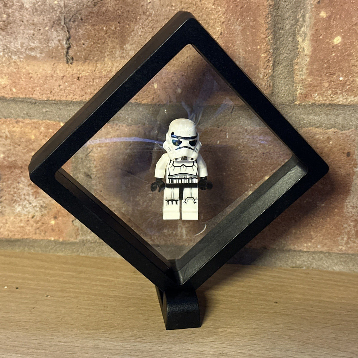 Stormtrooper Star Wars Brick Mini Figure In Display Case Mini Figure Gift0