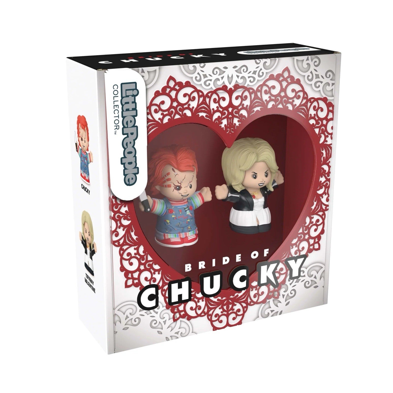 Little People Collector Bride Chucky & Tiffany Movie Special Figure Set In Stk