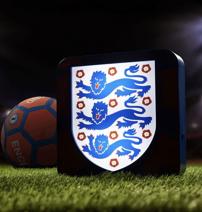 England Football world cup 2026 3D Desk Lamp Wall Light UK Kane Boxed1