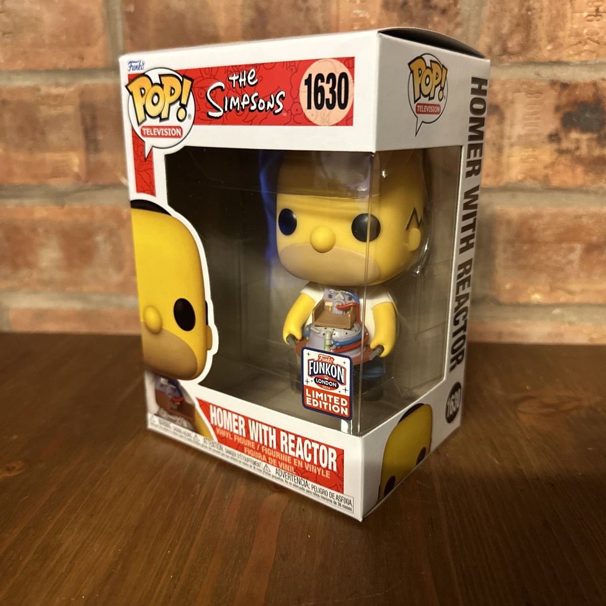 Funko Pop! Animation The Simpsons Homer With Reactor Funkon London #16301