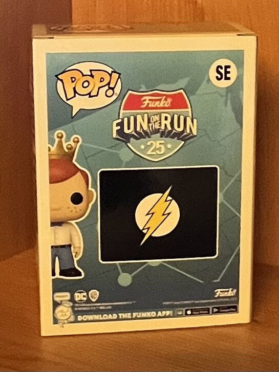 Funko Pop Freddy Funko As The Flash Fun On The Run Limited Exclusive Vinyl Fig3