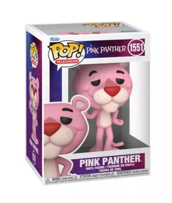 Funko Pop! Pink Panther - Pink Panther #1551 Cult Cartoon Movie Vinyl Figure