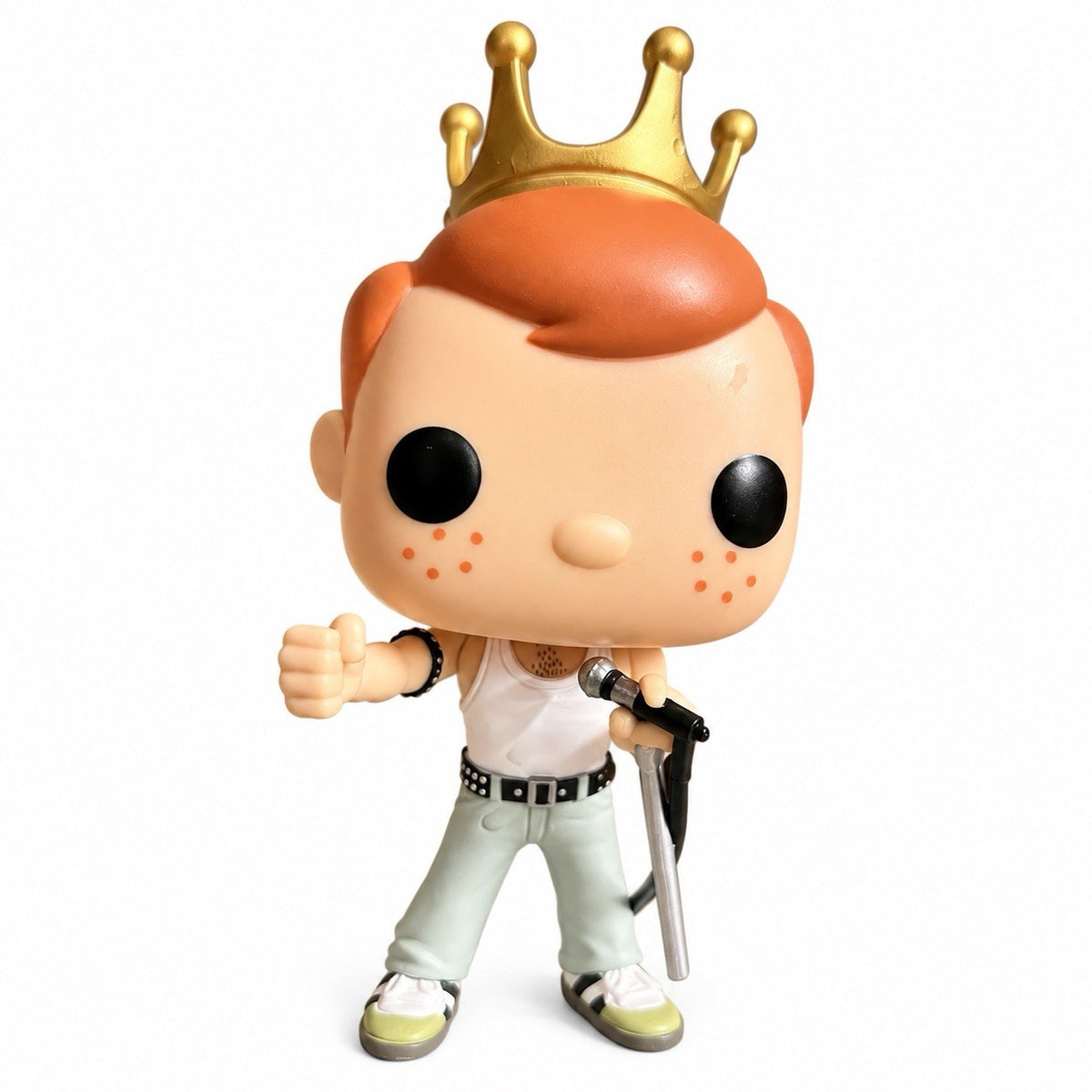 Funko Freddy Funko as Freddie Mercury Live Aid Custom Made One Off0