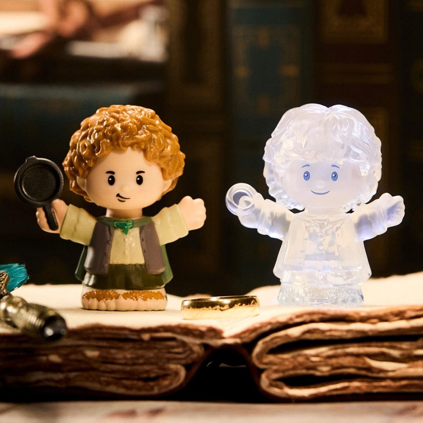 LORD OF RINGS Fisher Price Little People Collector WEATHERTOP SET LOTR Light Up
