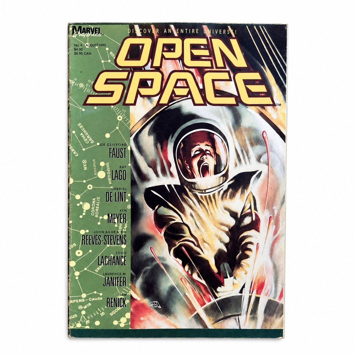 OPEN SPACE #4 - 1990 TPB GRAPHIC NOVEL MARVEL COMICS0