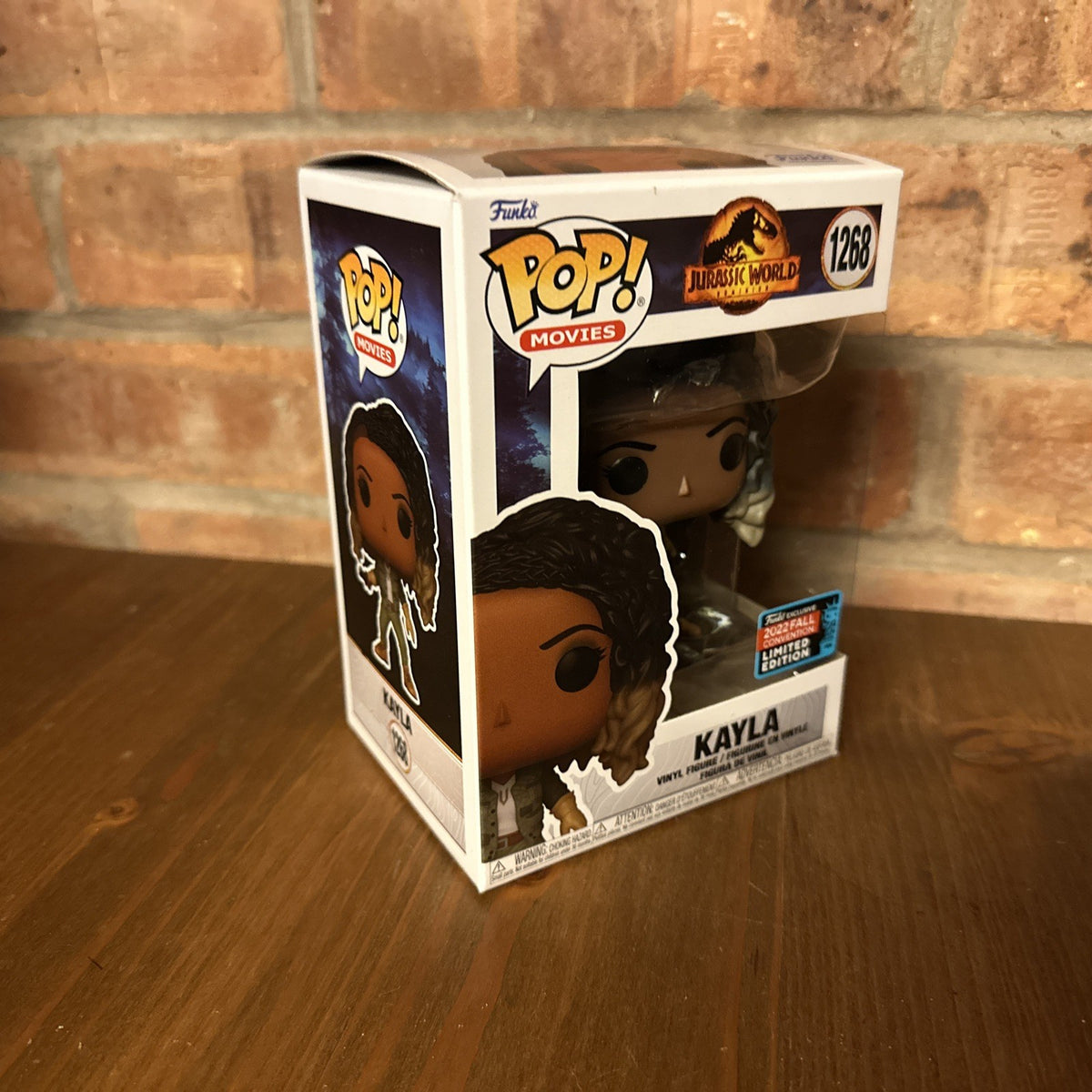Funko Pop KAYLA #1268 Jurassic World NYCC 2022 LE  Vinyl Figure Movies1