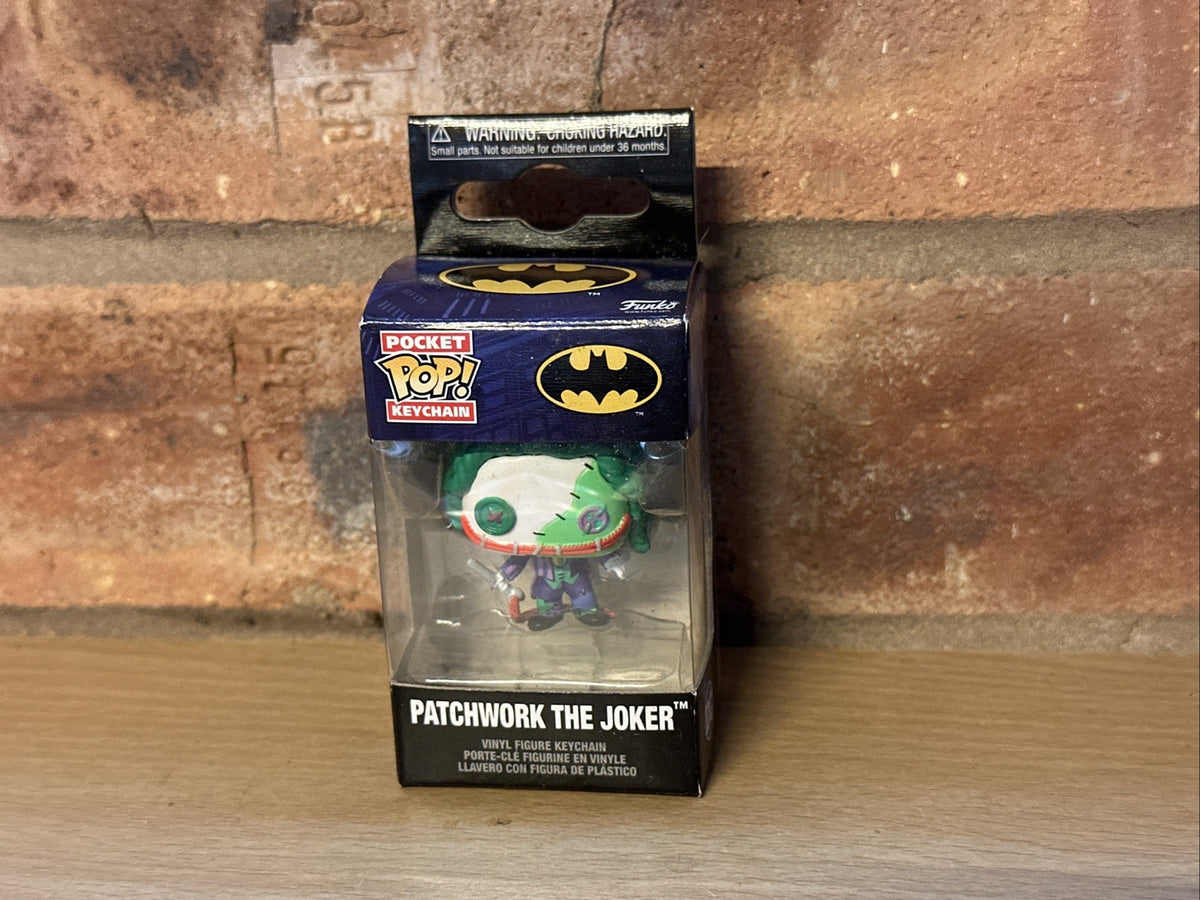 Funko Pop! Keychain: Patchwork - the Joker​ - DC Comics Keyring New Hard To Find0