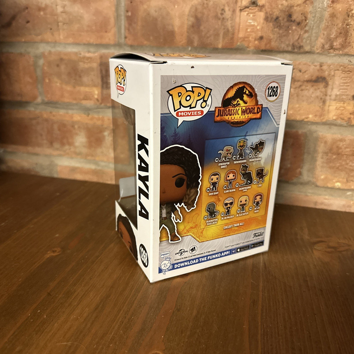 Funko Pop KAYLA #1268 Jurassic World NYCC 2022 LE  Vinyl Figure Movies2
