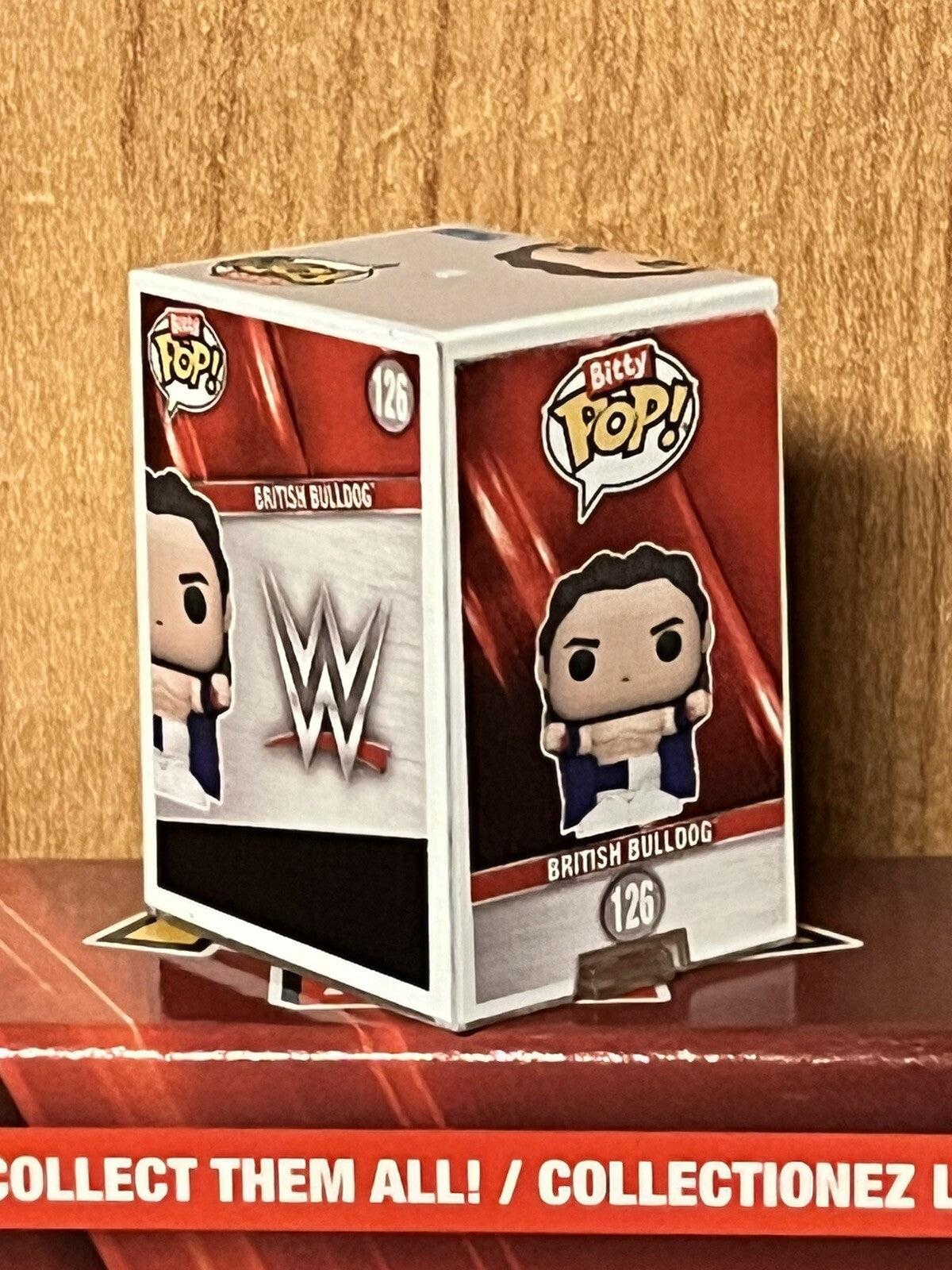 Funko Bitty Pop WWE Wrestling British Bulldog Figure Collect All 161