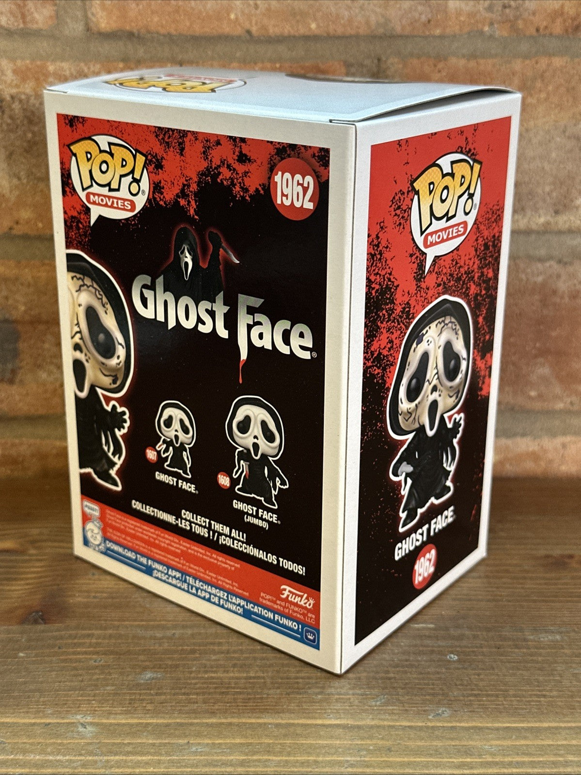 Funko Pop! Ghost Face (Distressed Mask) #1962 Limited Edition Ghostface Scream3
