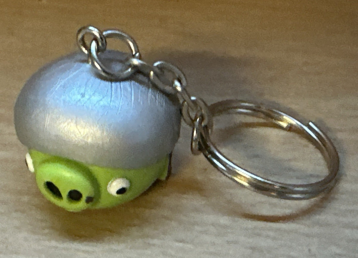 Angry Birds Corporal Pig Key Ring  danglers Keychain charm PVC Movie Gift3