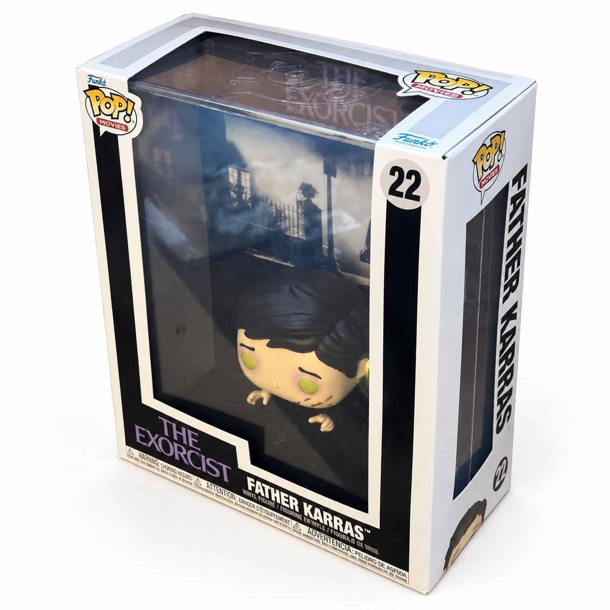 FUNKO POP! VHS Cover: The Exorcist - Damien Karras Cult Horror Figure0