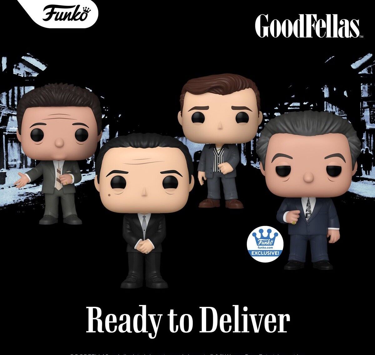 Funko Pop Movies - Goodfellas Full Set! Tommy Henry Jimmy Paulie Gangster Cult