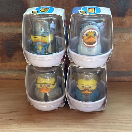 MINI TUBBZ X4  DUCK JAWS BRUCE SHARK CHIEF BRODY MATT HOOPER SAM QUINT BRUCE