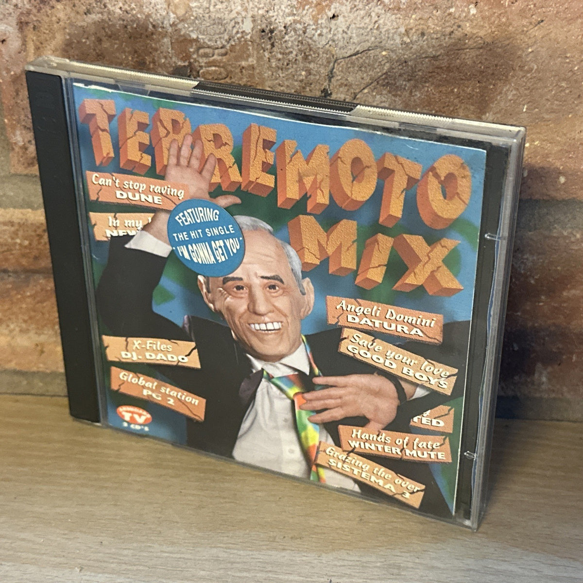CD "TERREMOTO MIX" 2CD 25 TRACKS CD 1996 90’s Mint CDs Rare Tracks1