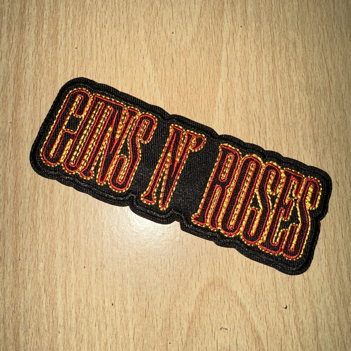 Guns N Roses - Stitch Logo Woven Patch RARE Rock Band Gift0