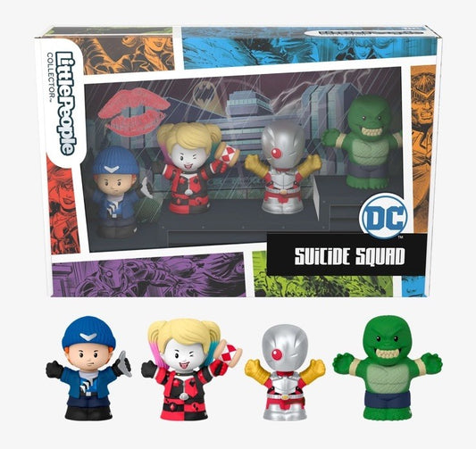 Little People Collector ~ DC Suicide Squad Special Edition Figure Set In Stk