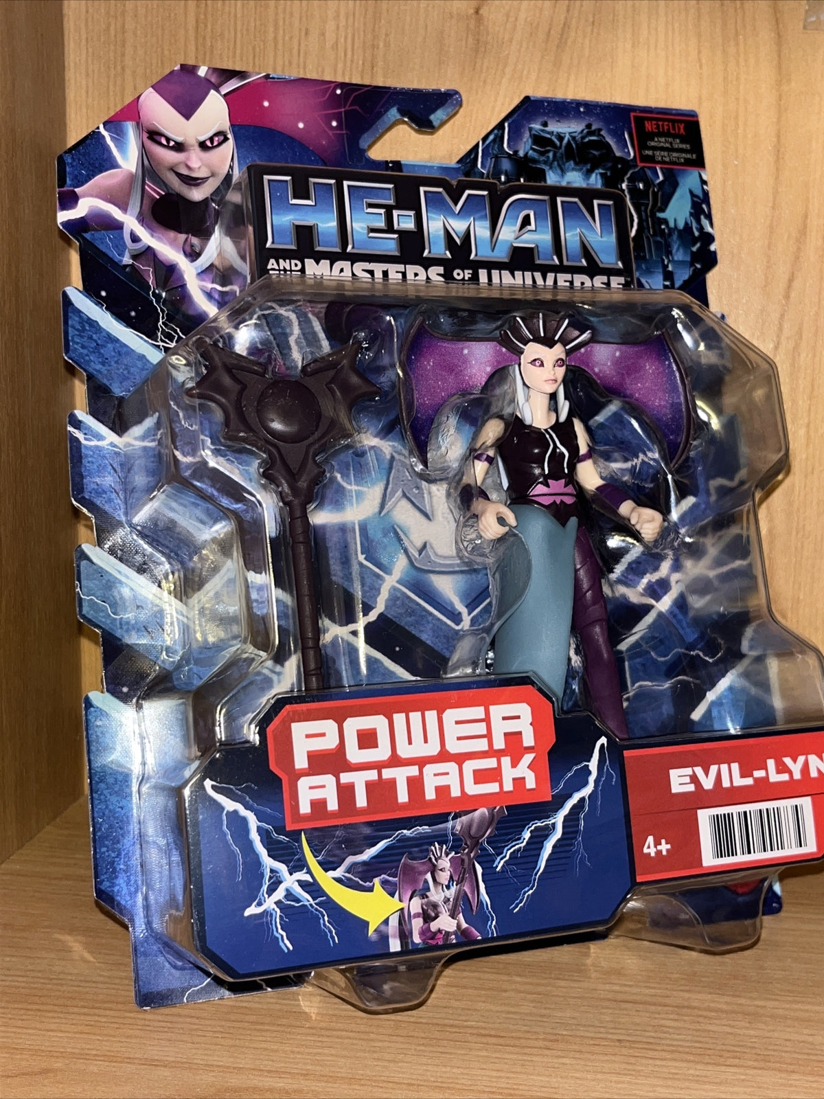 He-Man Evil-Lyn 14 CM Masters of The Universe Mattel Netflix Power Attack Figure0