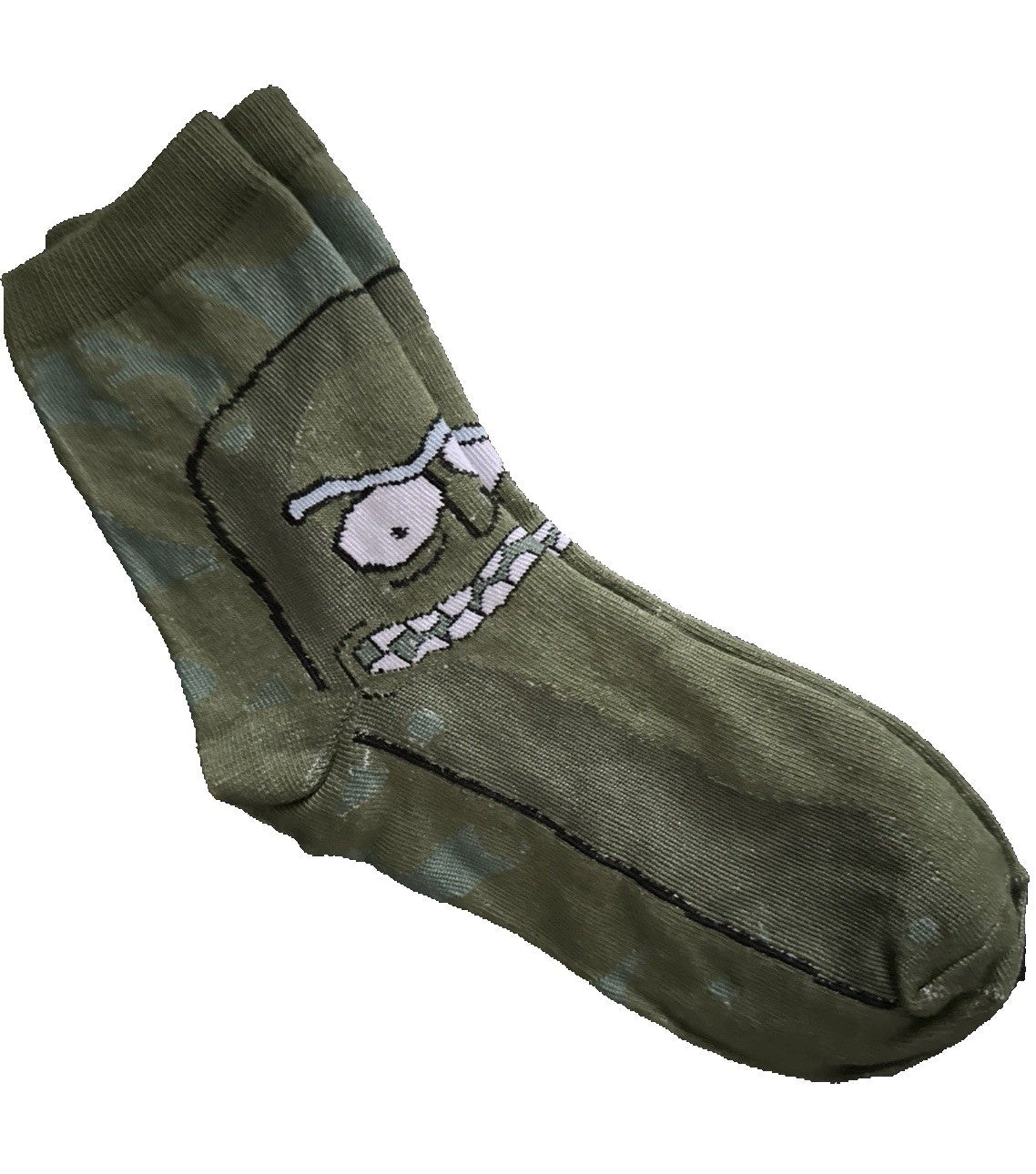 Rick And Morty Pickle Rick Socks One Size 4-10 Eu 37-45 Great Gift Uk Stock New0