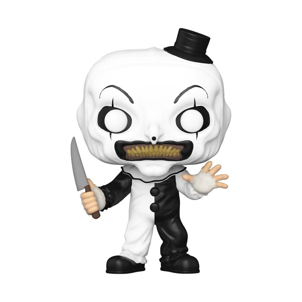 Terrifier Art the Clown with Knife Funko Pop #1590 In Stock Now Horror