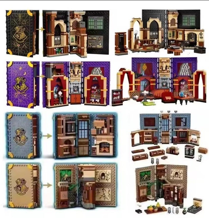 harry Potter Magic Book MOC Divination Class Building Bricks Sets DIY t1