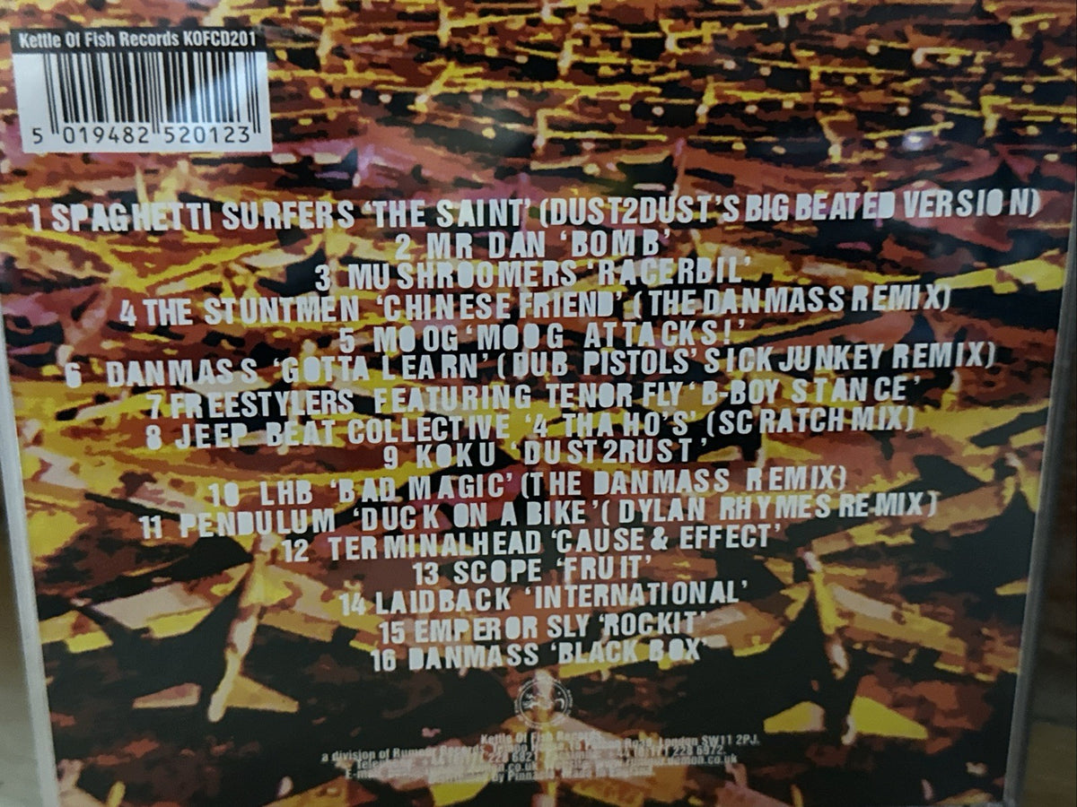 Cd Gimme A Break: FLOOR ROCKING BIG BEATS #1 MIXED BY DANMASS CD Rare 90’s Mixes2