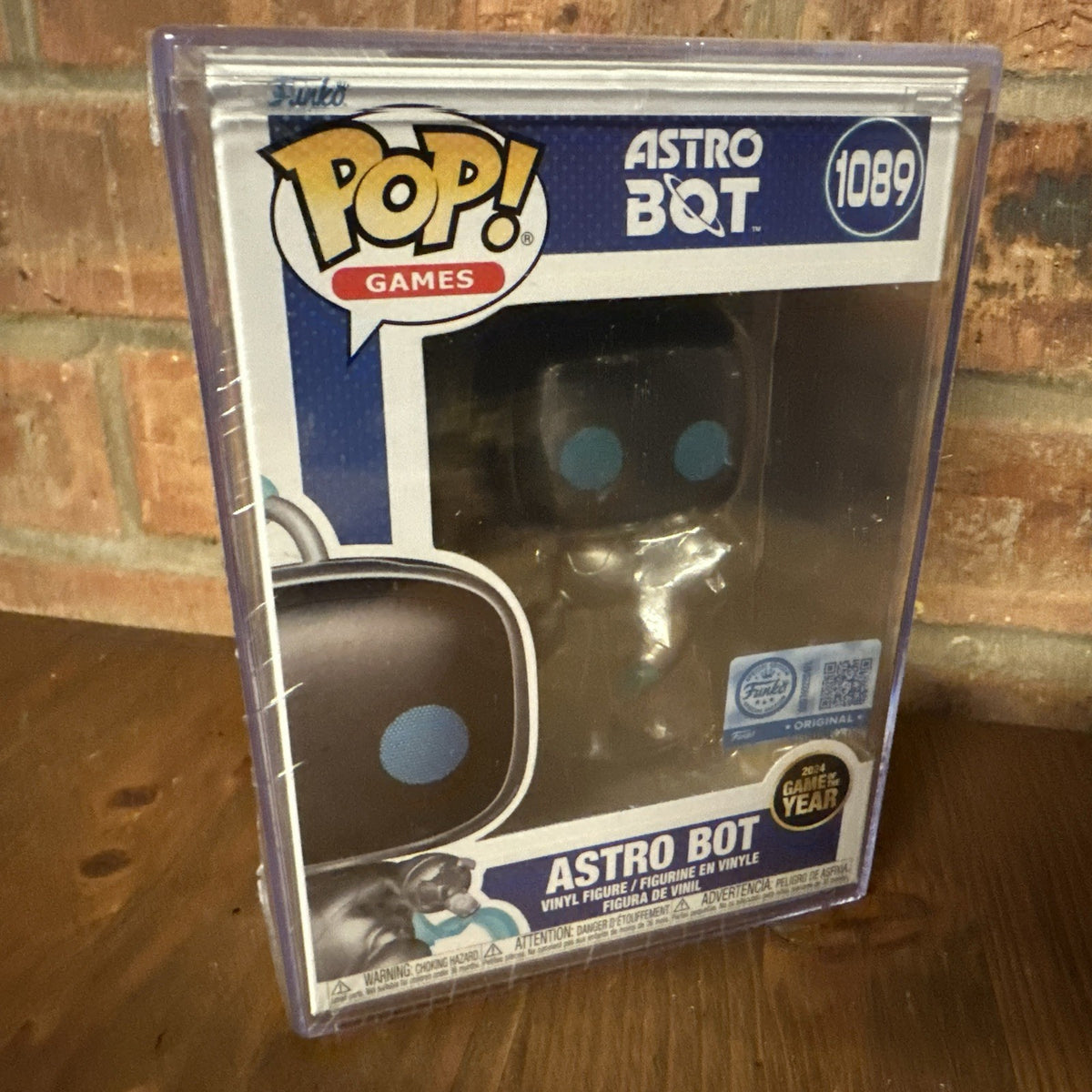 Playstation Astro Bot Silver Funko Exc Funko Pop #1089 NO HARDCASE Game Of Year1