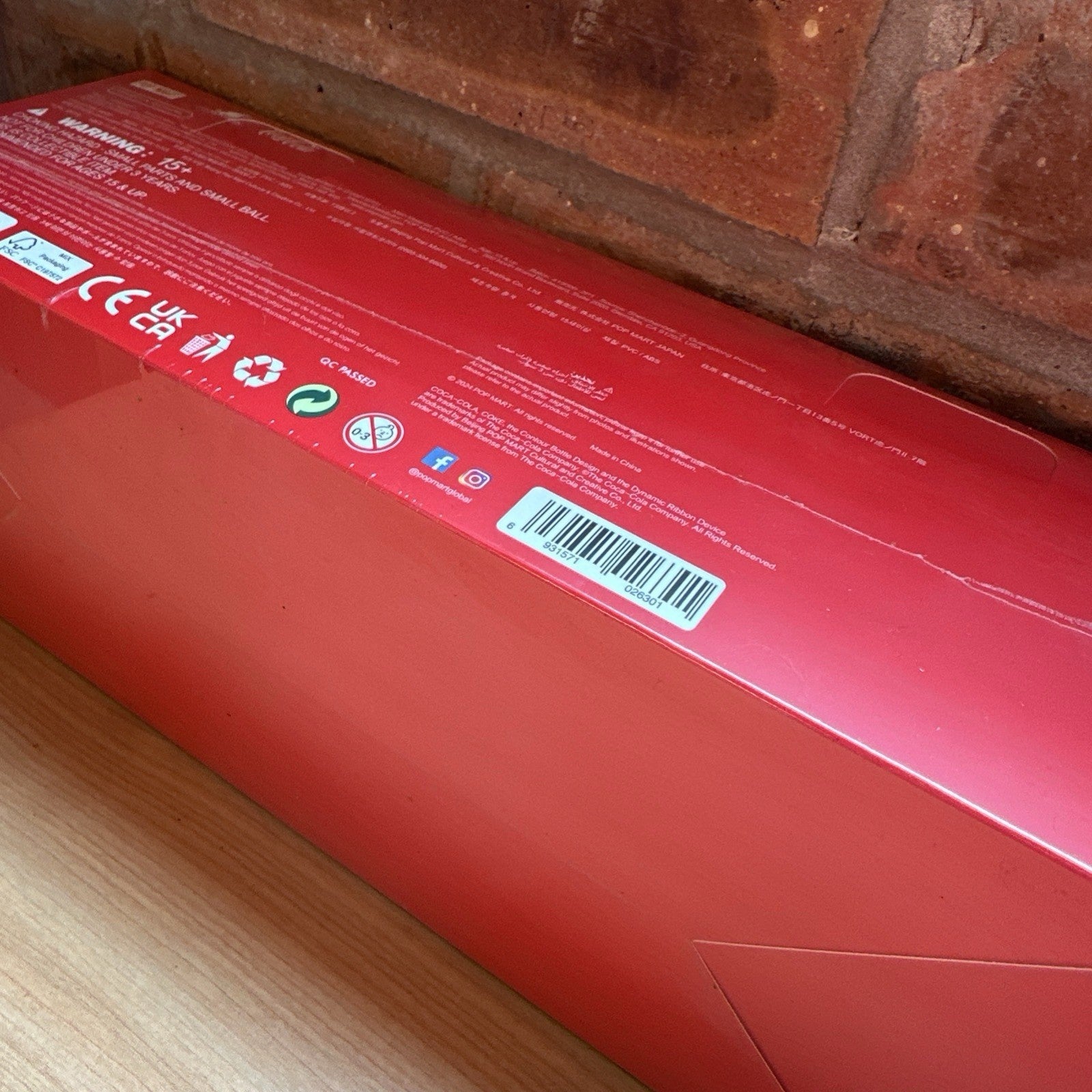 💯 Official POP MART Monsters Little Snowman Labubu  Coca-cola Series Sealed