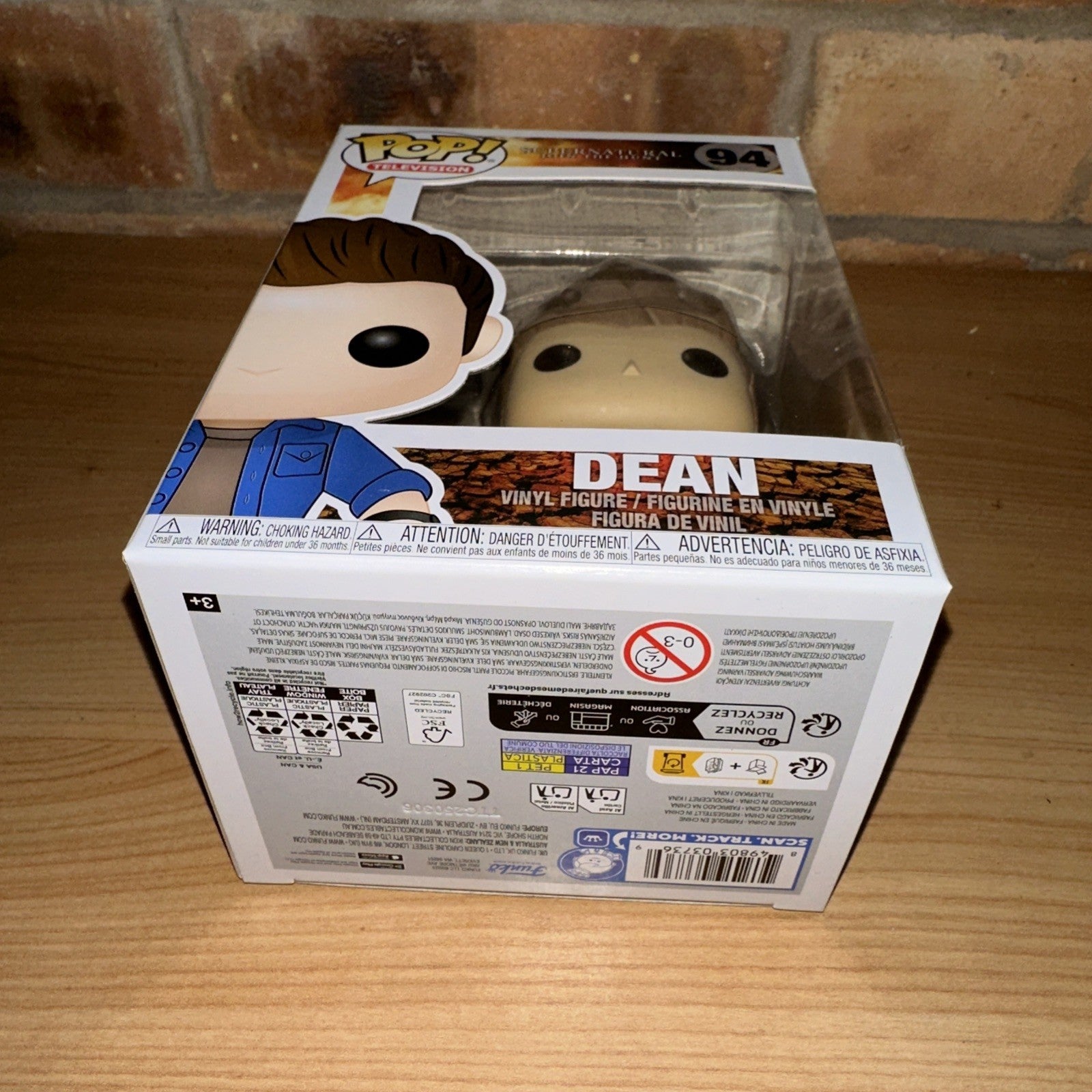 Official Supernatural - Dean Winchester #94 - Funko Pop! Vinyl Tv In Stk Now