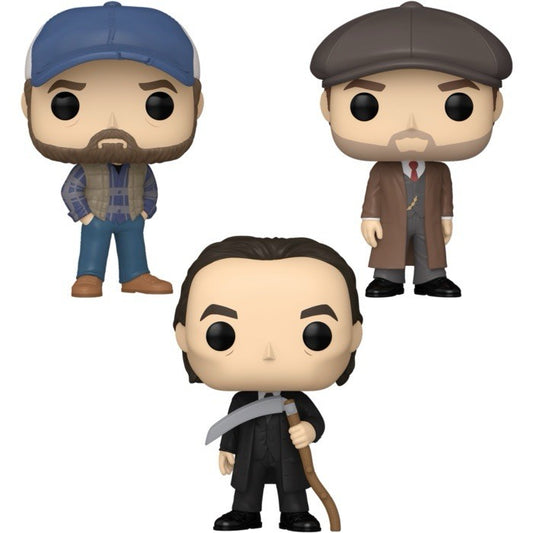Supernatural Set Of 3  Dean Winchester Bobby & Death Funko Pop! Vinyl Figure