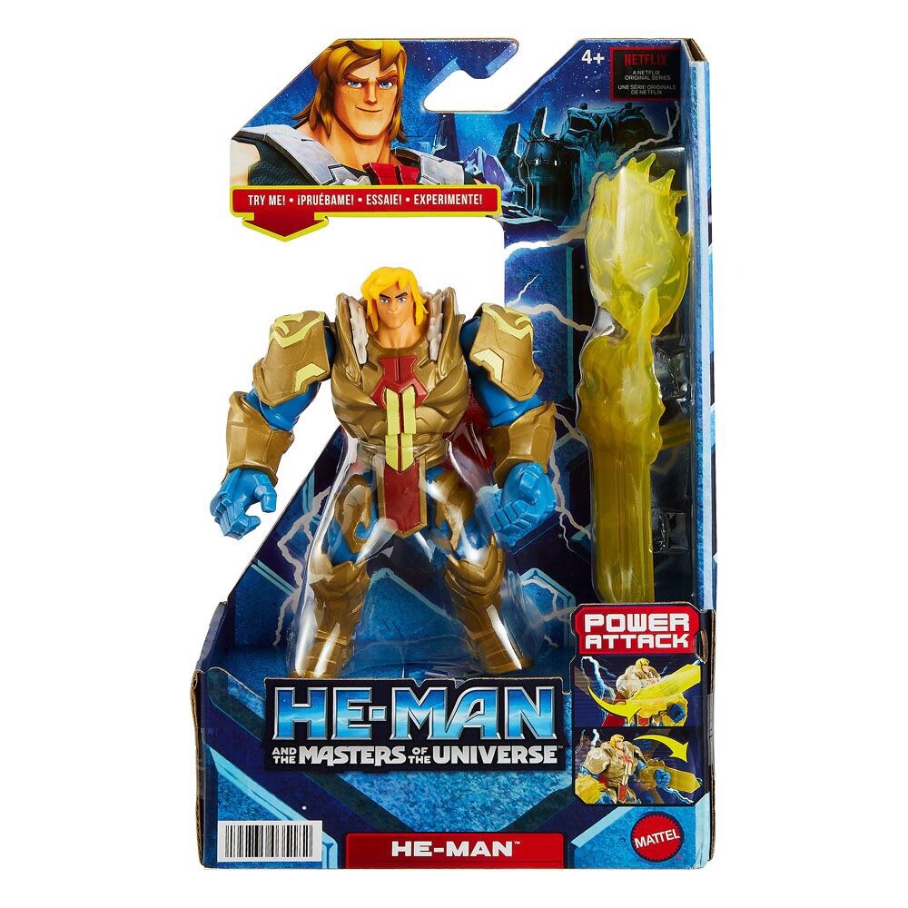 He-Man and the Masters of the Universe Action Figure 2022 Deluxe He-Man 14 cm0