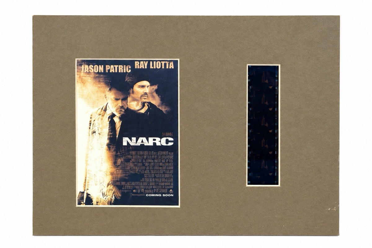 Film Cell NARC Film Movie Gift 8x10 1/200 COA ,  Patric, Liotta0