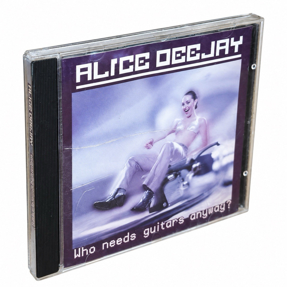 Alice Deejay Who Needs Guitars Anyway? (CD) Album Mint Cd Case Crack 99’s Dance0