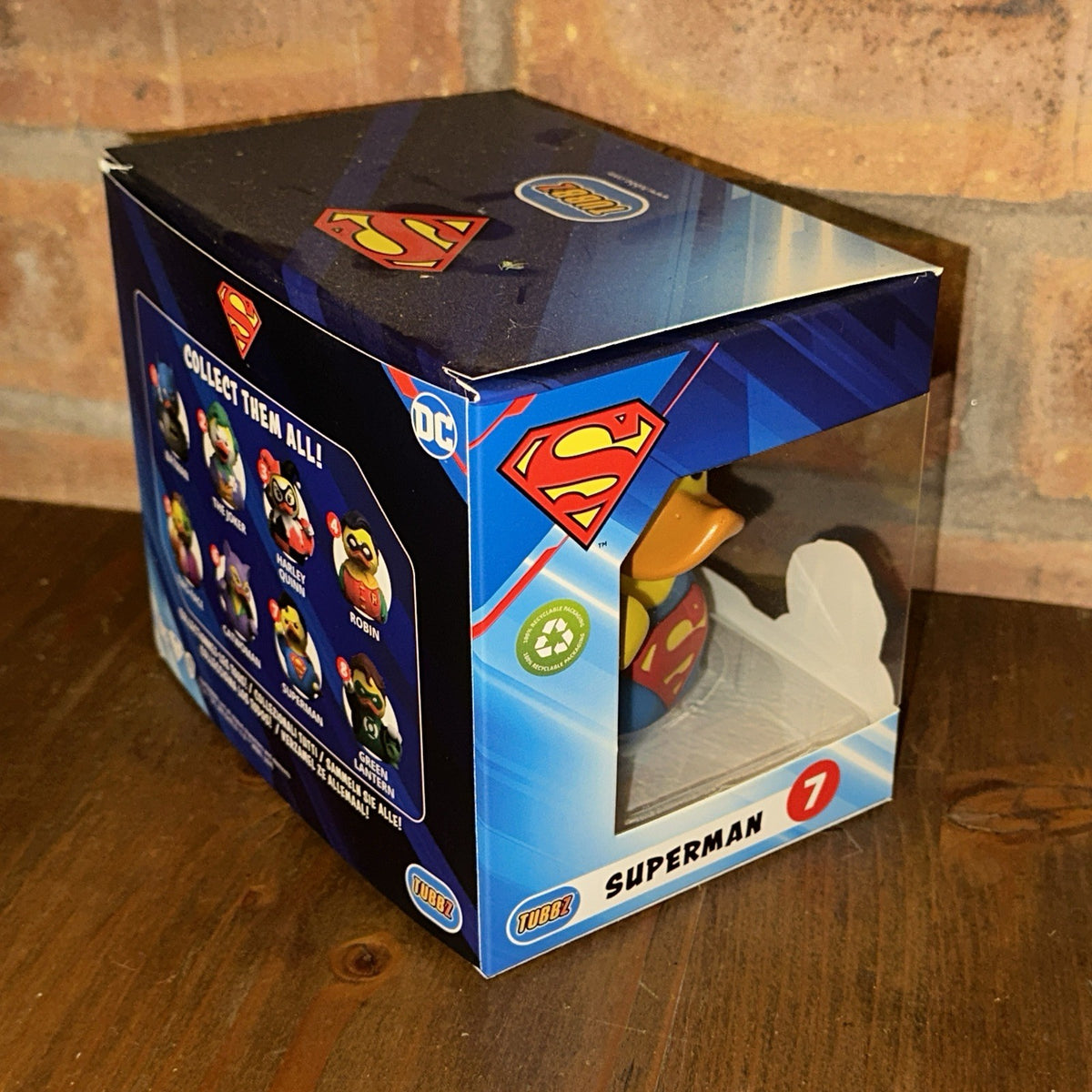 superman TUBBZ Boxed Edition DC Comics  Official Collectible Duck movie summer8