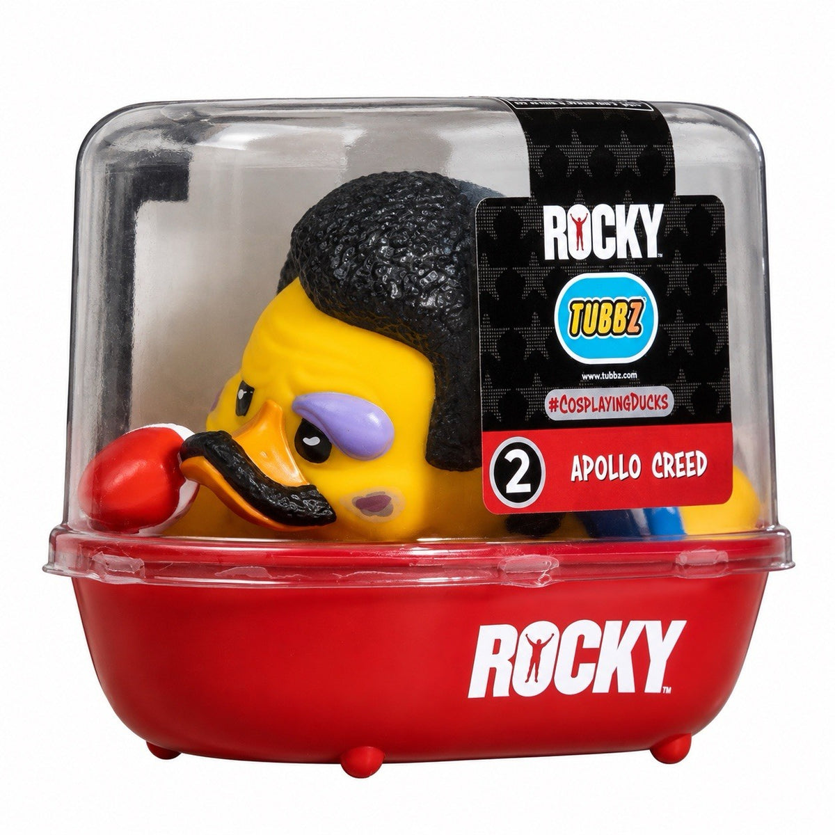 Apollo Creed Rocky TUBBZ Cosplaying Duck Collectible 1st Edition In Tub0