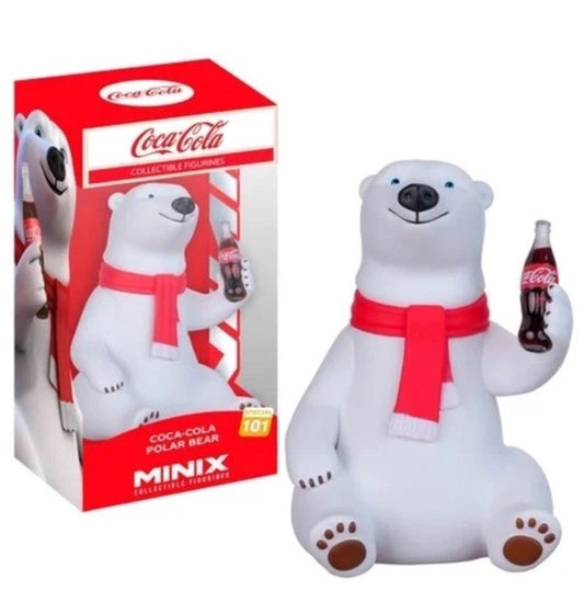 MINIX Coca-Cola Polar Bear (Coca-Cola) Minix #101 4.5-Inch Vinyl  Figure