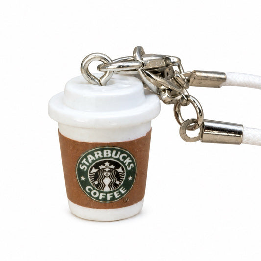 Mini Starbucks Coffee To Go Cup Keyring Doll Bag Charm Collectible Keychain0