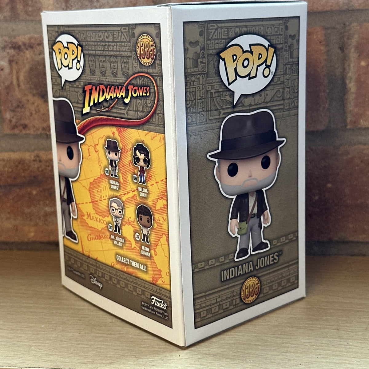INDIANA JONES IN JACKET 3.75" POP MOVIES VINYL FIGURE FUNKO 1385 IN STOCK1