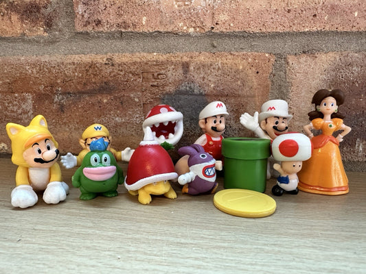 12 Pcs Super Mario mini Figure Toys doll Action figures Collection Gift Set 10