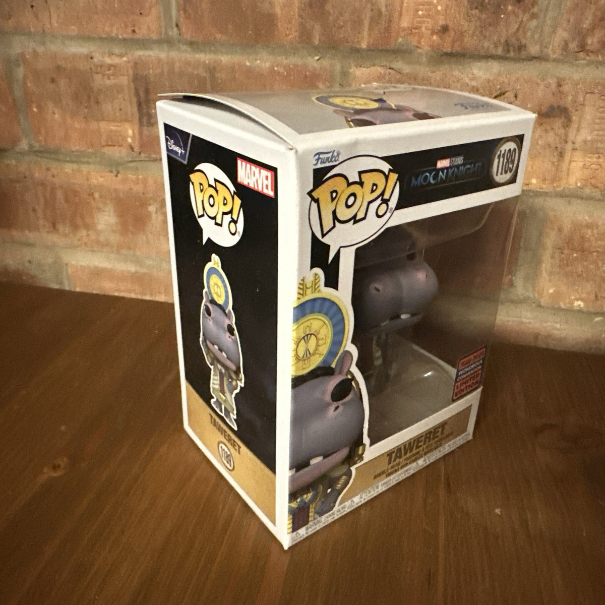 Funko Pop! Taweret #1189 Wonder Con 2023, Moon Knight, Disney Marvel Comics1