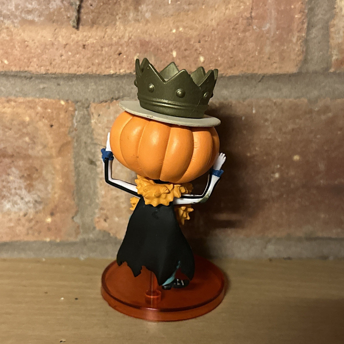 Brook Pumpkin Head ONE PIECE Figure HALLOWEEN  Size 7cm Cult Anime Vinyl1