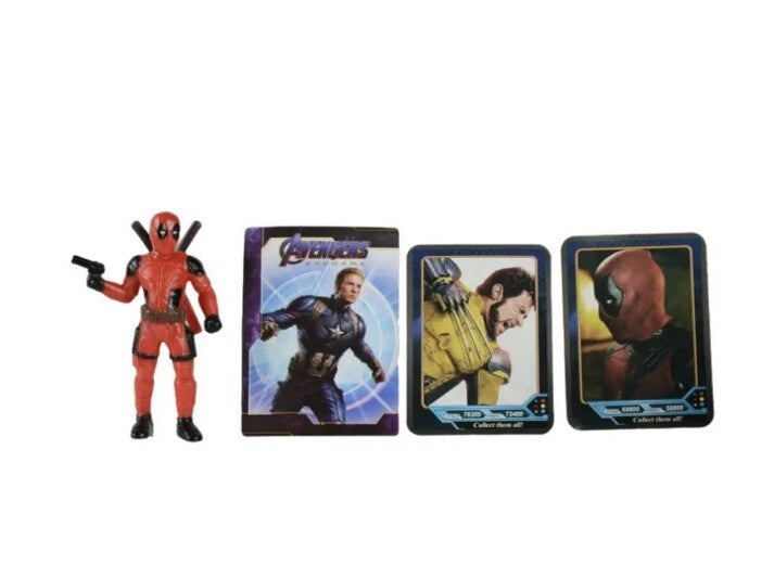 3x Marvel Deadpool and Wolverine Blind Bag 9cm Figure Hot Toy Dogpool Set4
