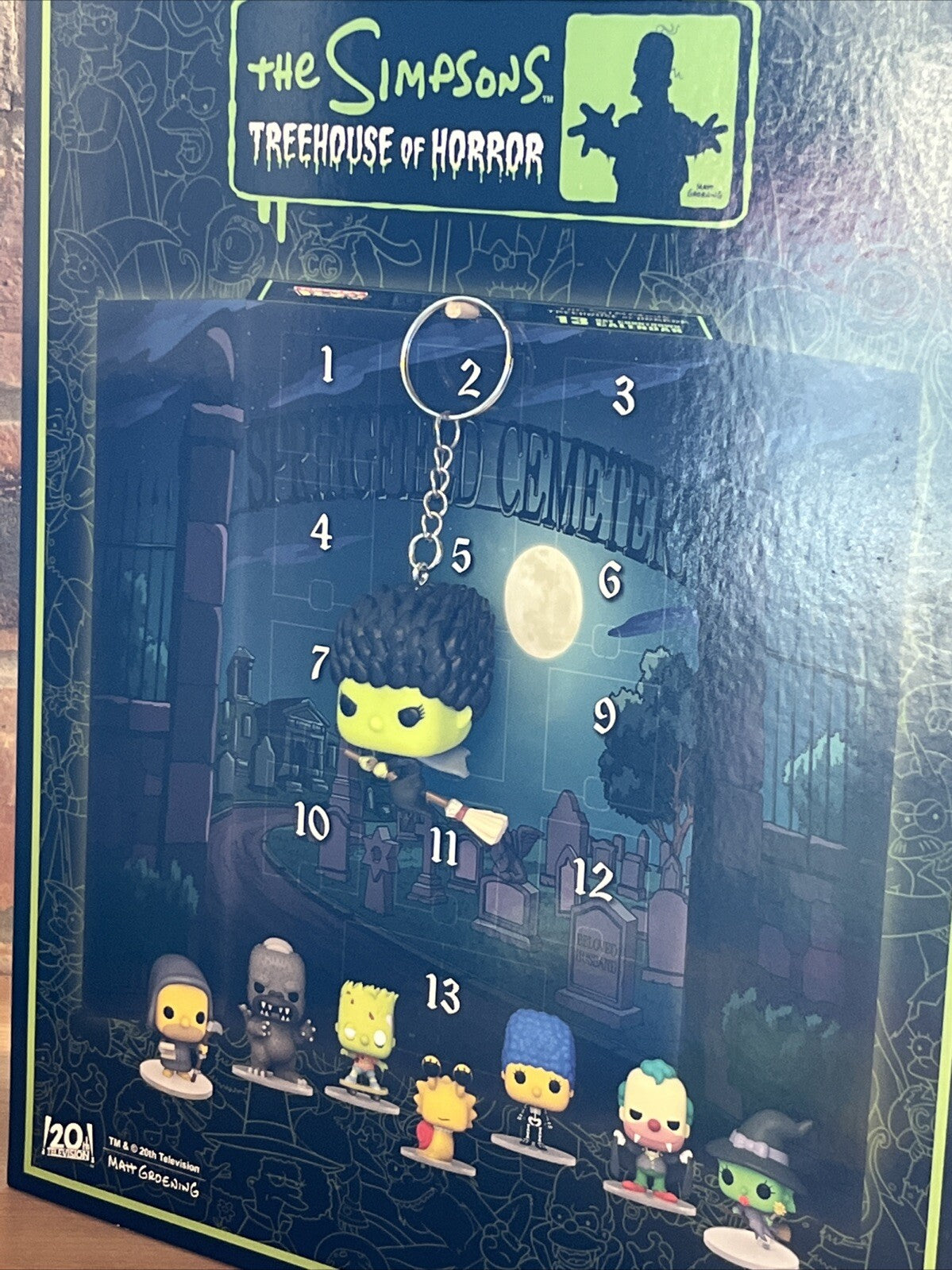 Funko Pop Vinyl Simpsons Witch Marge Keyring Key Ring Treehouse Of Horror Figure2