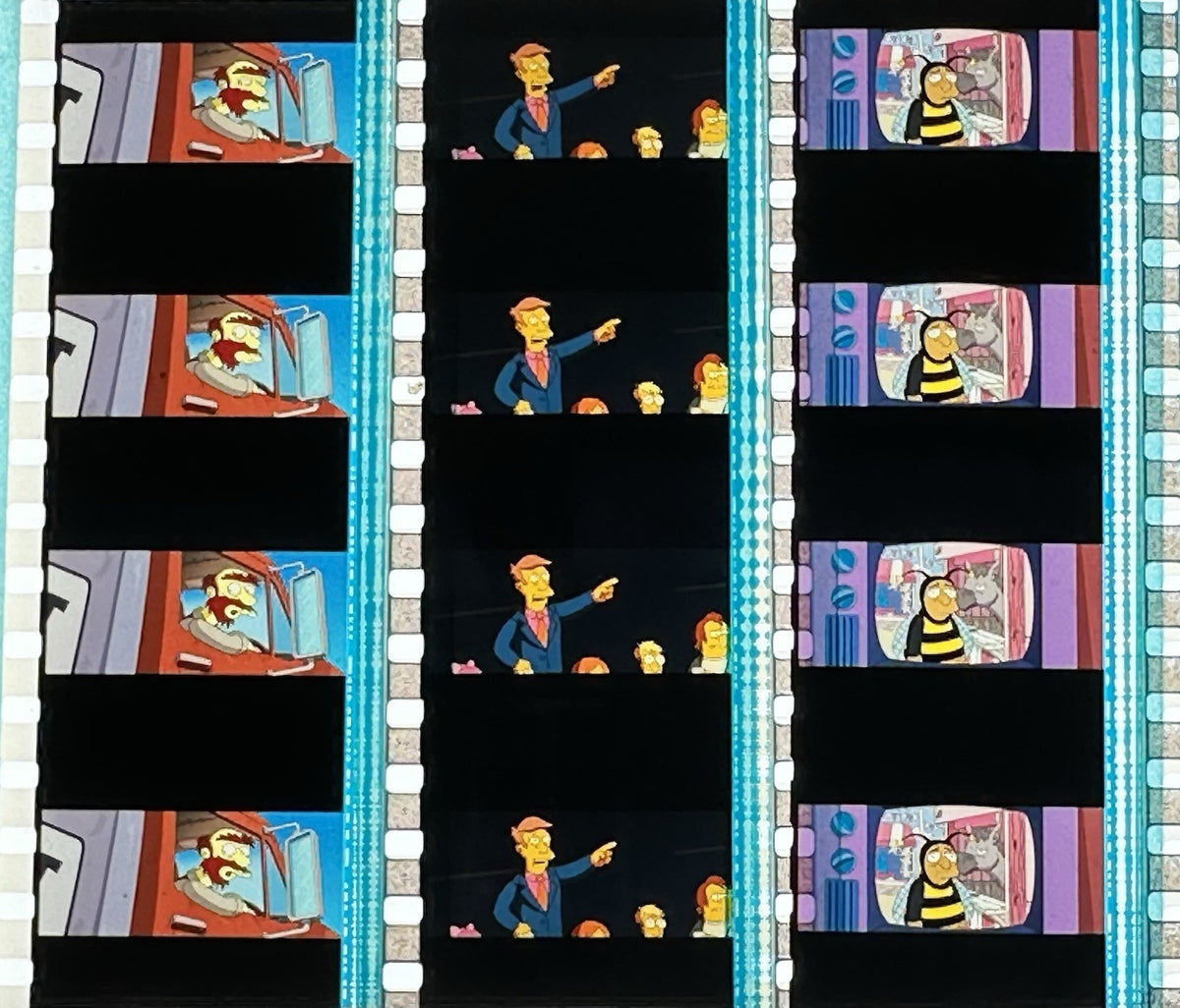Simpsons Movie 25x Film Cell Cells Homer Scene Cartoon Collectible Unmounted1